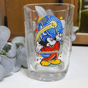 Disney Epcot Mickey 2000 McDonalds Collectors Glass